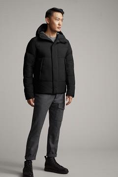 Chamarras Canada Goose Hombre Outlet - Armstrong Chaqueta De Plumas Negros YO3508612